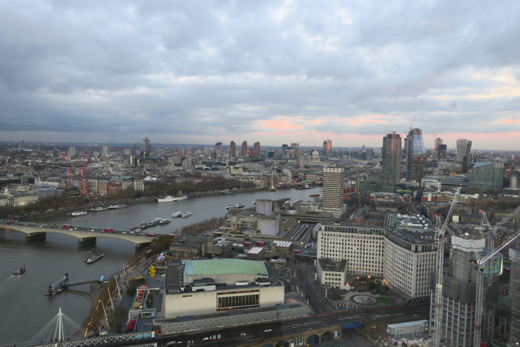 Vistes de Londres des del London Eye