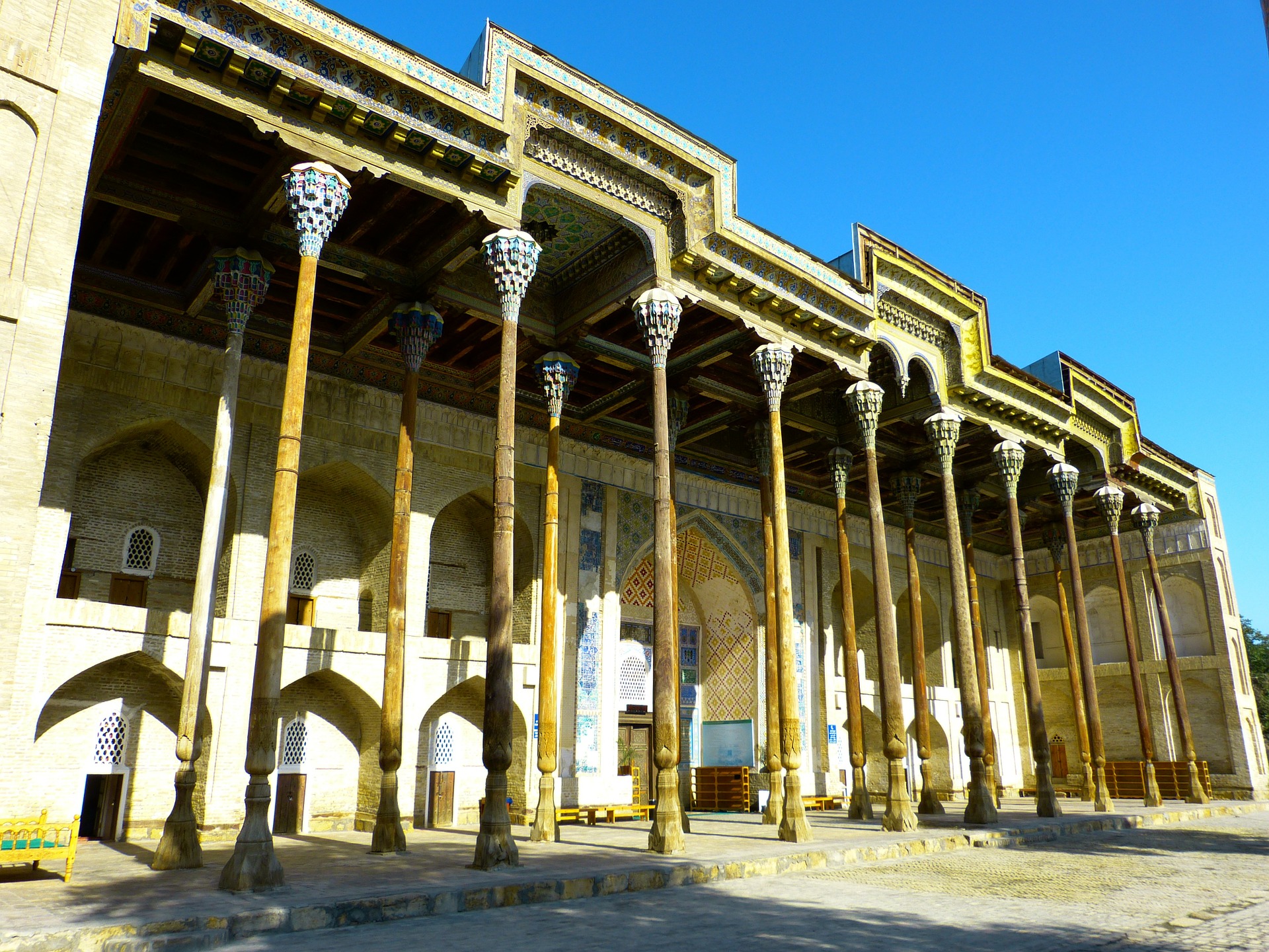 Mesquita Bolo Hauz de Bukhara