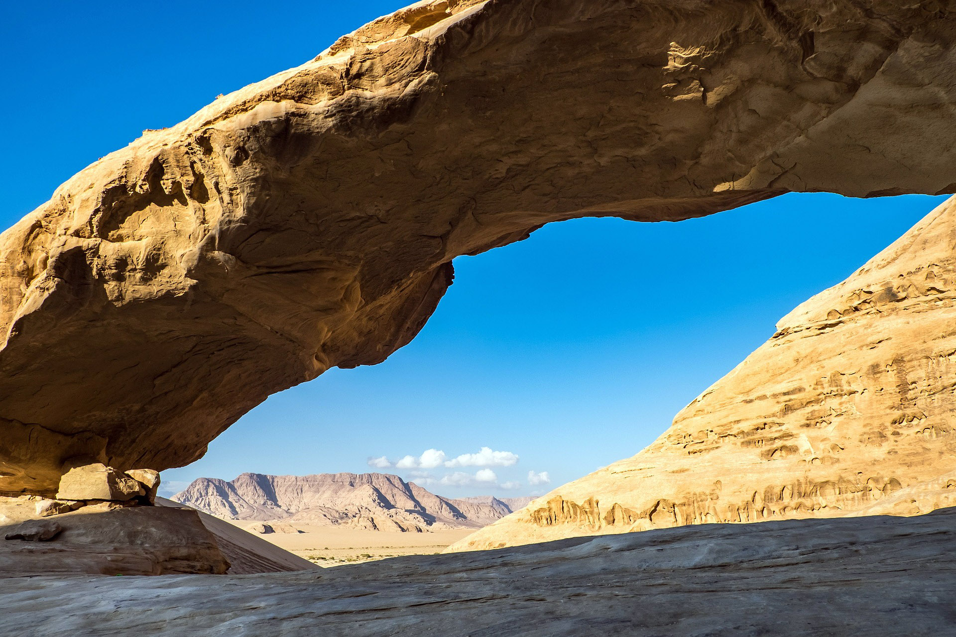 Arc de pedra del Wadi Rum