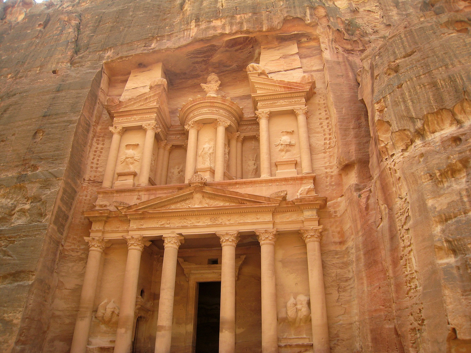 Entrada al Tresor de Petra