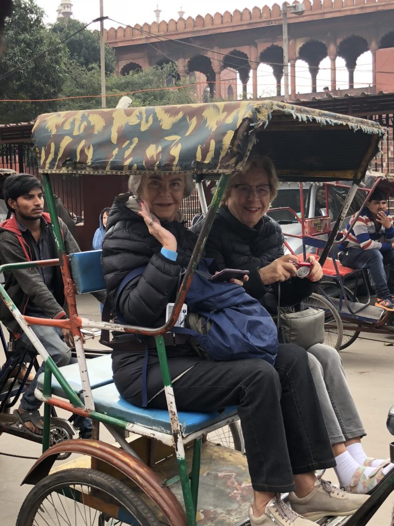 En Rickshaw per Nova Delhi